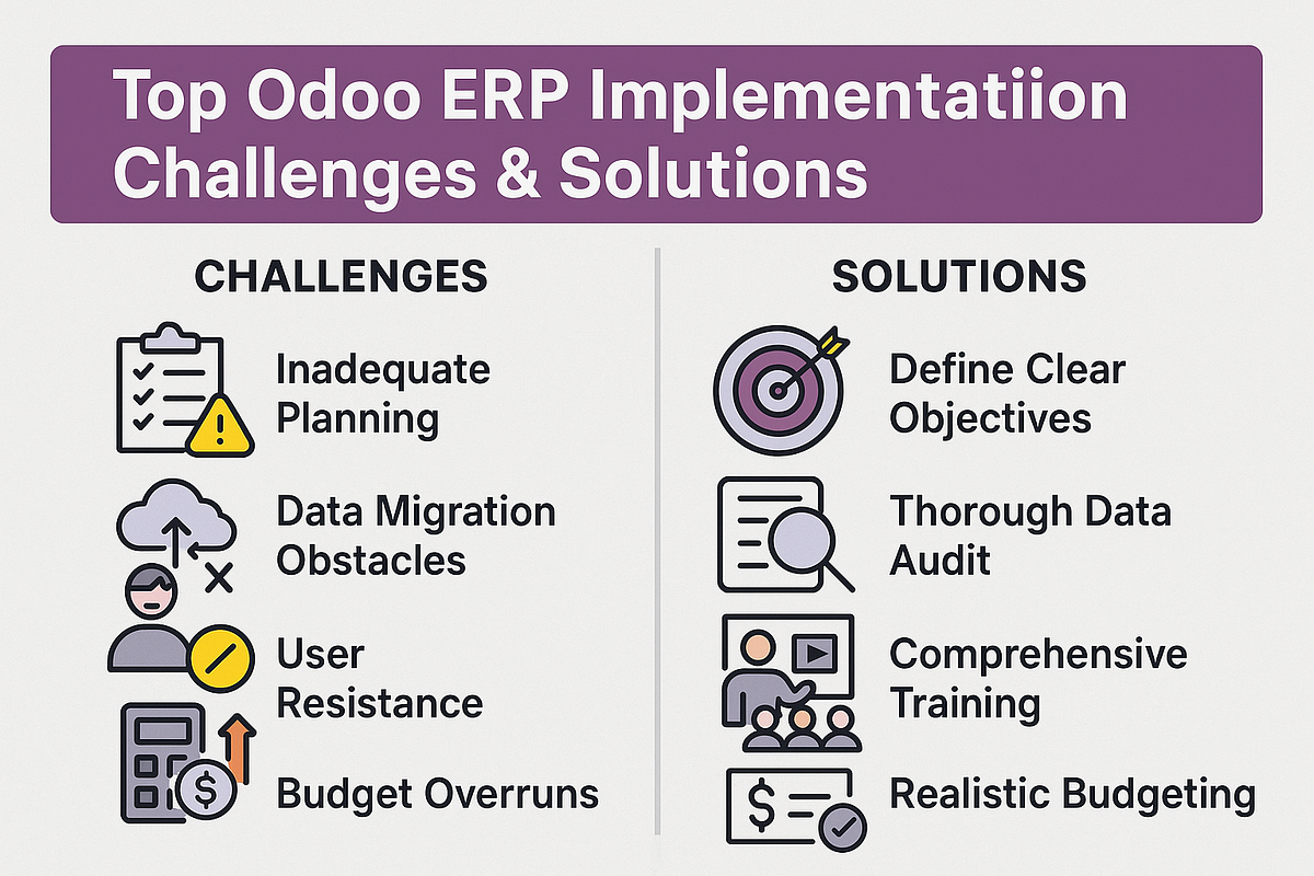 Top Odoo ERP Implementation Challenges & Solutions | by Surekha Technologies | May, 2025 | Medium