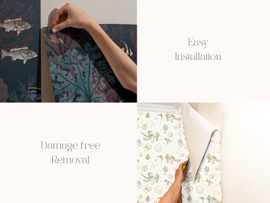 Which Surfaces Are Suitable for Temporary Wallpaper Application? - Software Support Member Article By Giffywalls Wallpaper