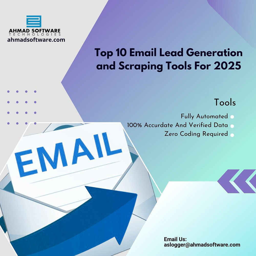 Top 10 Email Lead Generation and Scraping Tools For 2025