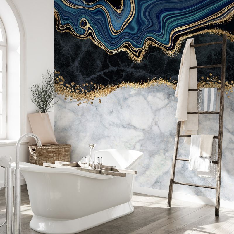 From Classic to Contemporary: Wallpaper Styles for Every Bathroom - Easyfie