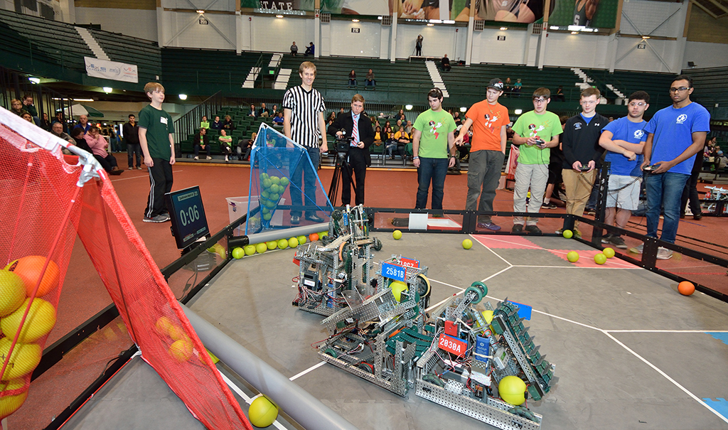 MSU hosts Michigan VEX Robotics State Championships | MSUToday – Vex Robotics