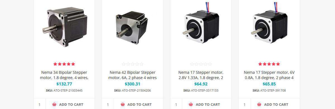 ATO Micro Stepper Motors Cover Image