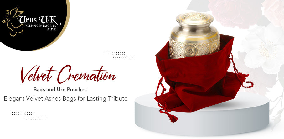 Velvet Cremation Bags and Urn Pouches: Elegant Velvet Ashes Bags for Lasting Tribute