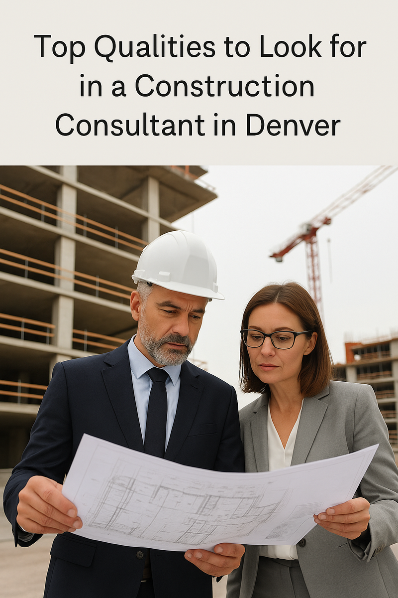 Top Qualities to Look for in a Construction Consultant in Denver - JustPaste.it