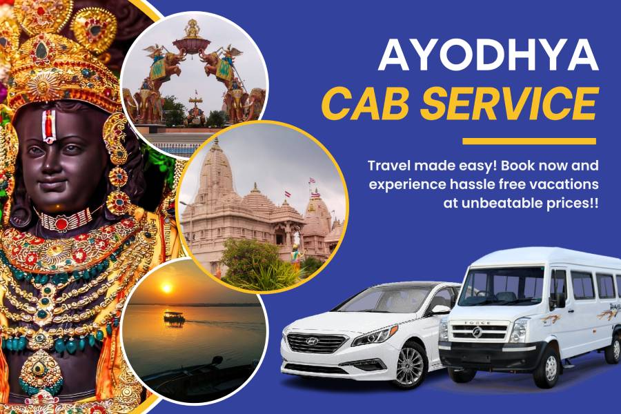 Reliable Cab Service in Ayodhya with 10 Years of Experience – Call +91-9792000555