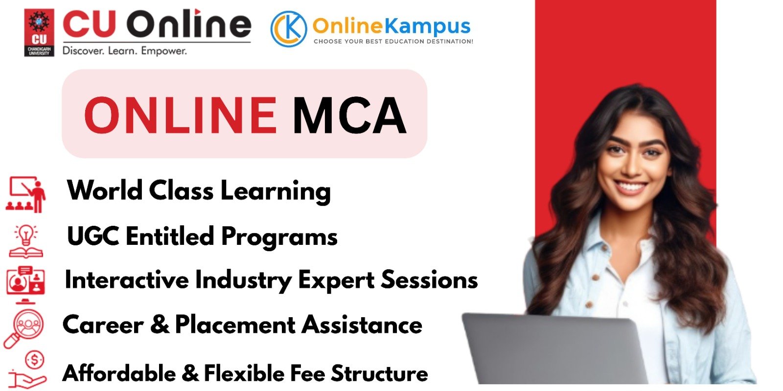 Online MCA at CU 2025: Scholarship, Placement, Eligibility
