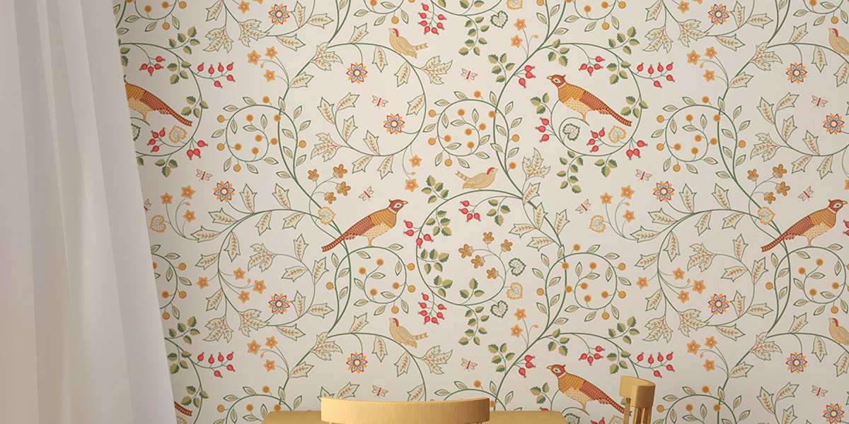 Luxurious Wallpaper Can Make a Small Room Feel Grand