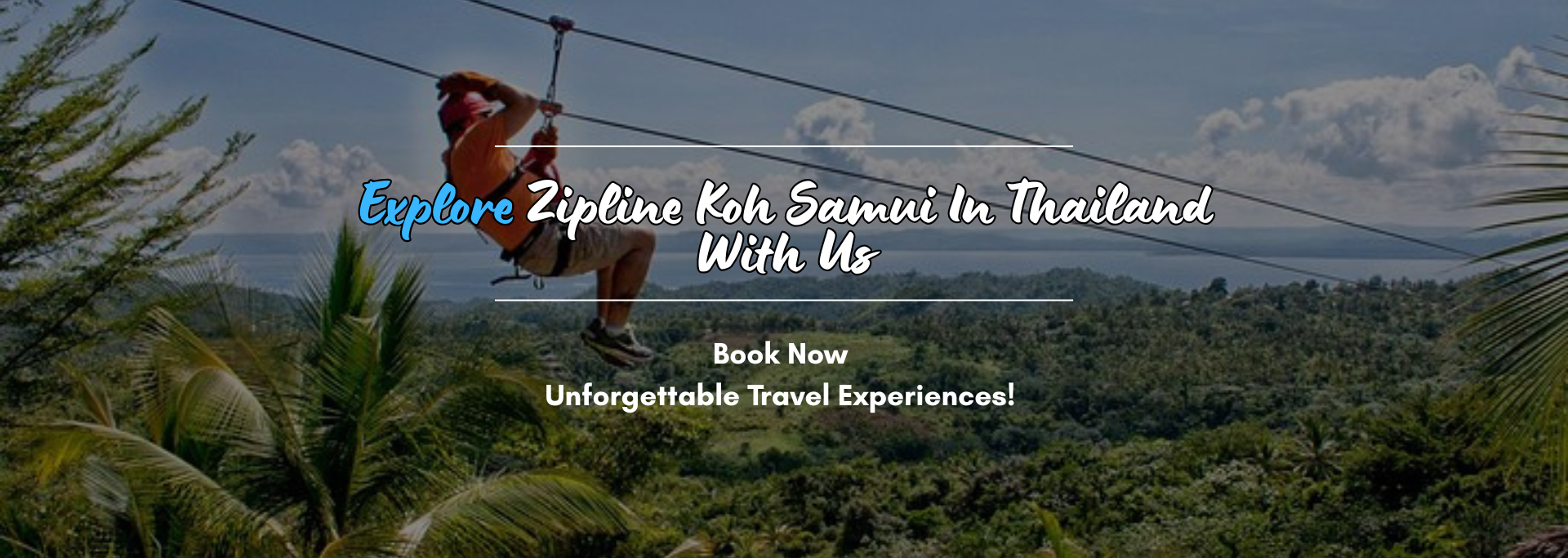 Zipline in Koh Samui in Thailand – Jungle Adventure Tour with Hotel Pickup & Expert Guides