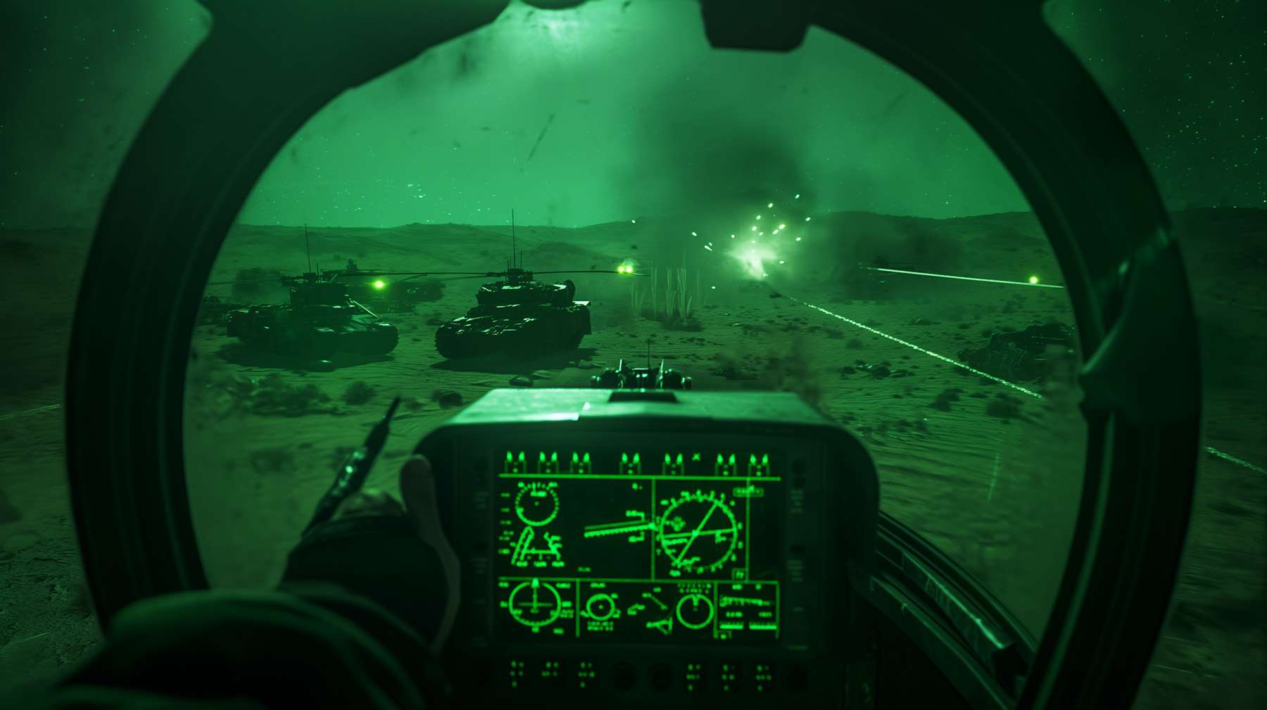 NVIS Compatibility: Why Night Vision Integration Matters in Military HMI Design - Aeromaoz