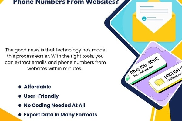 How To Extract Emails And Phone Numbers From Websites?