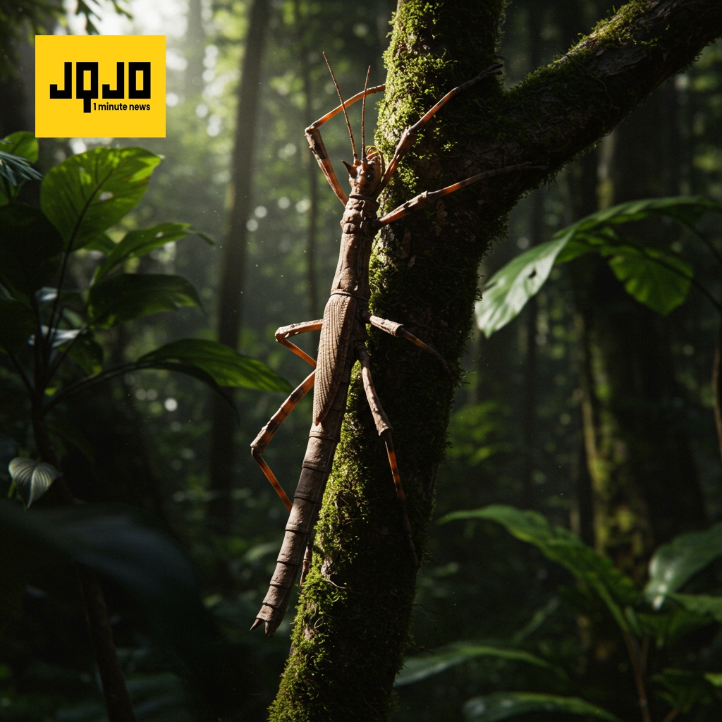 Heaviest Stick Insect Discovered in Australia | JQJO