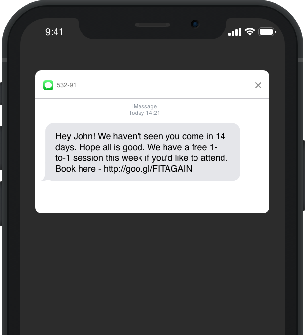 Text Message Marketing Platform For Gyms or Fitness Business - Gleantap