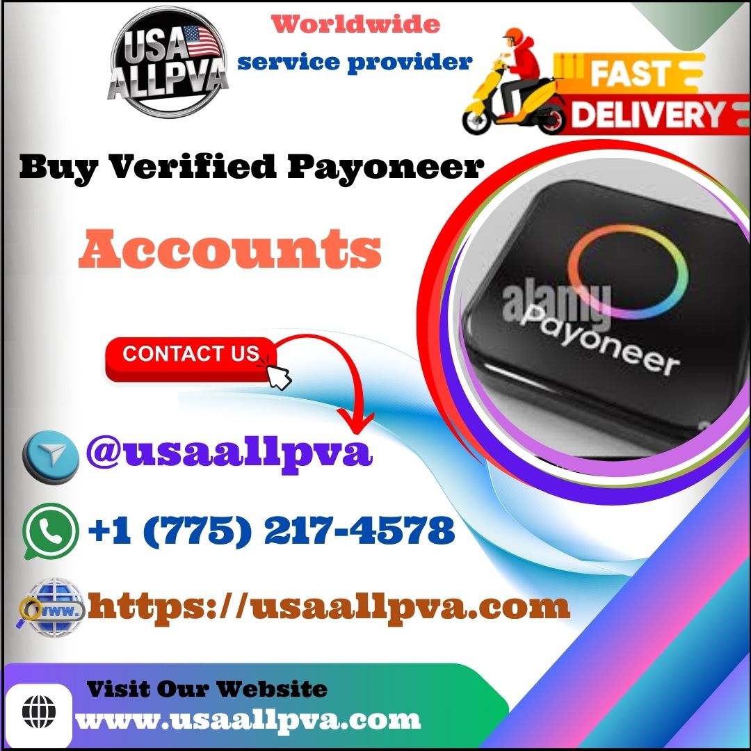 Buy Verified Payoneer Account - 100 % Bulk (PVA, Old)