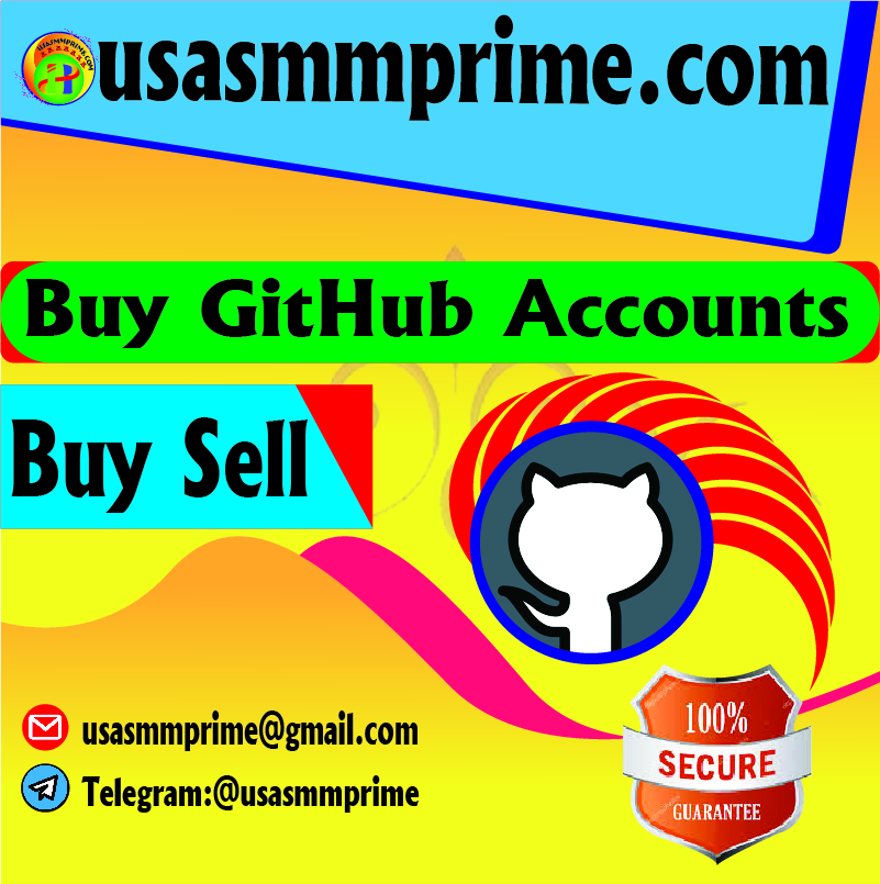Buy GitHub Accounts USA Verified Github Accounts