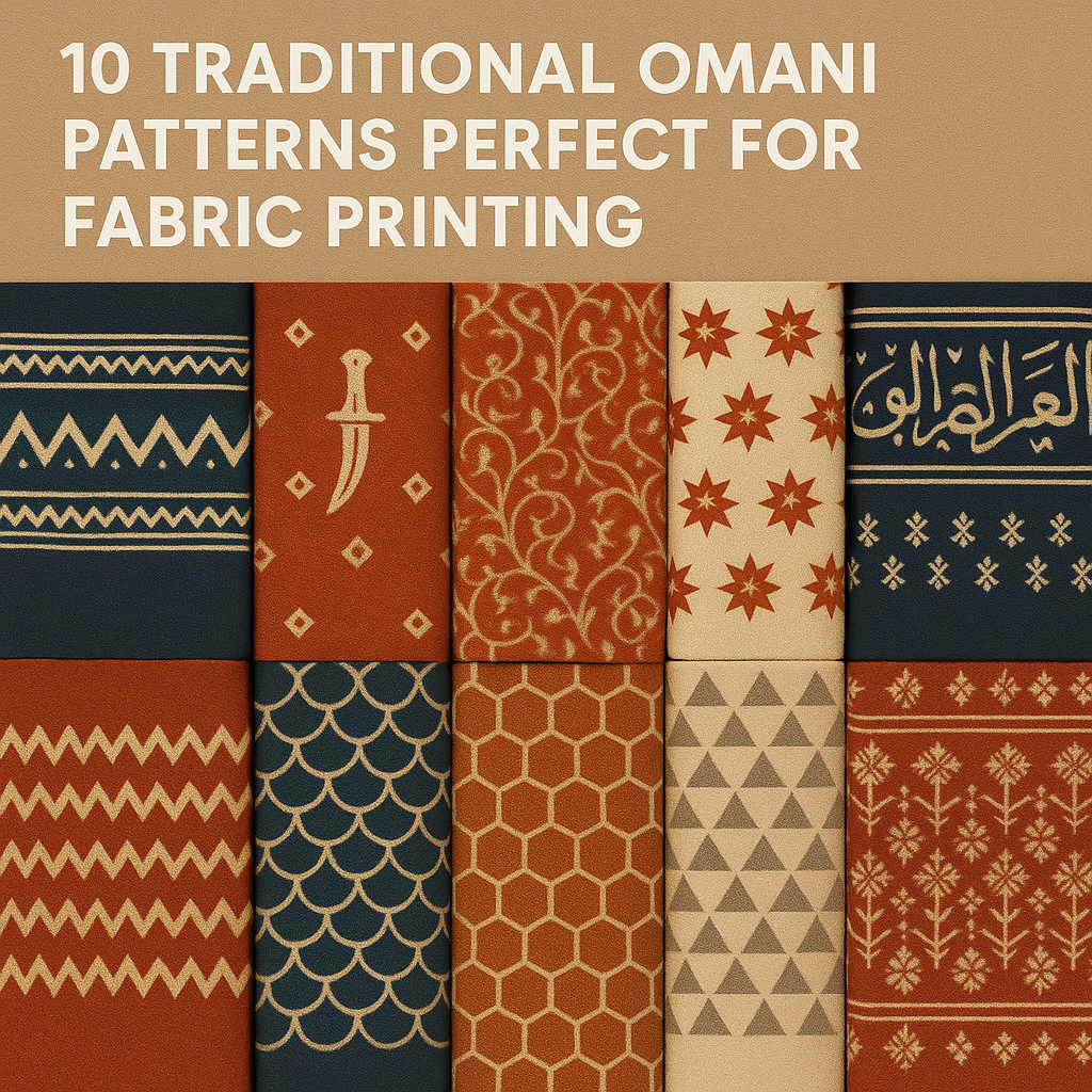 10 Traditional Omani Patterns Perfect for Fabric Printing – Oman Azooni Prints