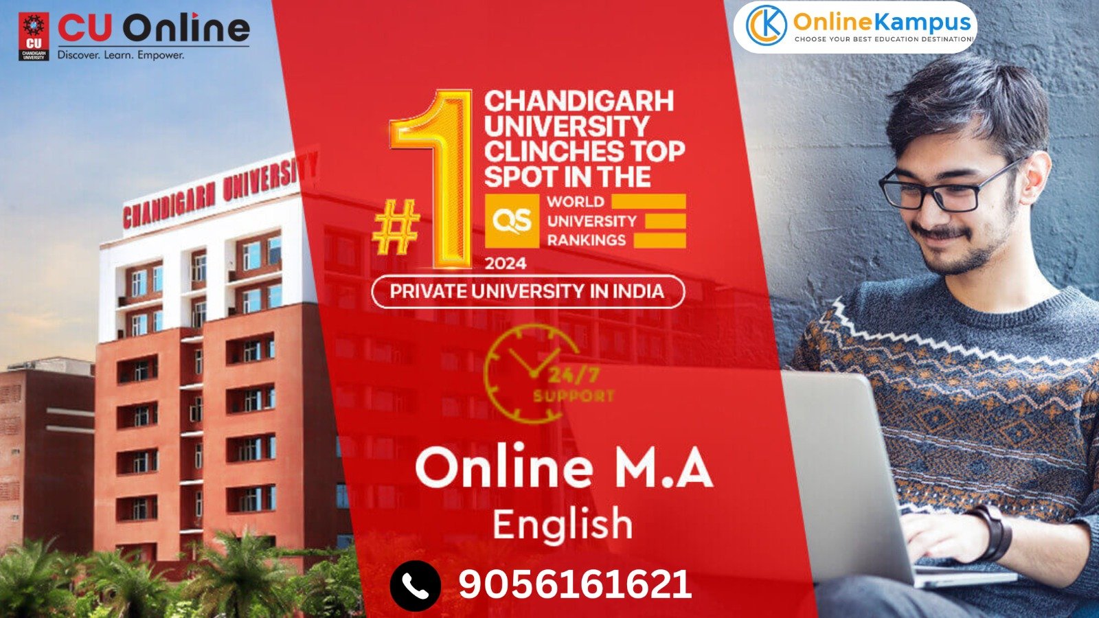 MA English at CU Online 2025: Scholarship, Discount,Fees
