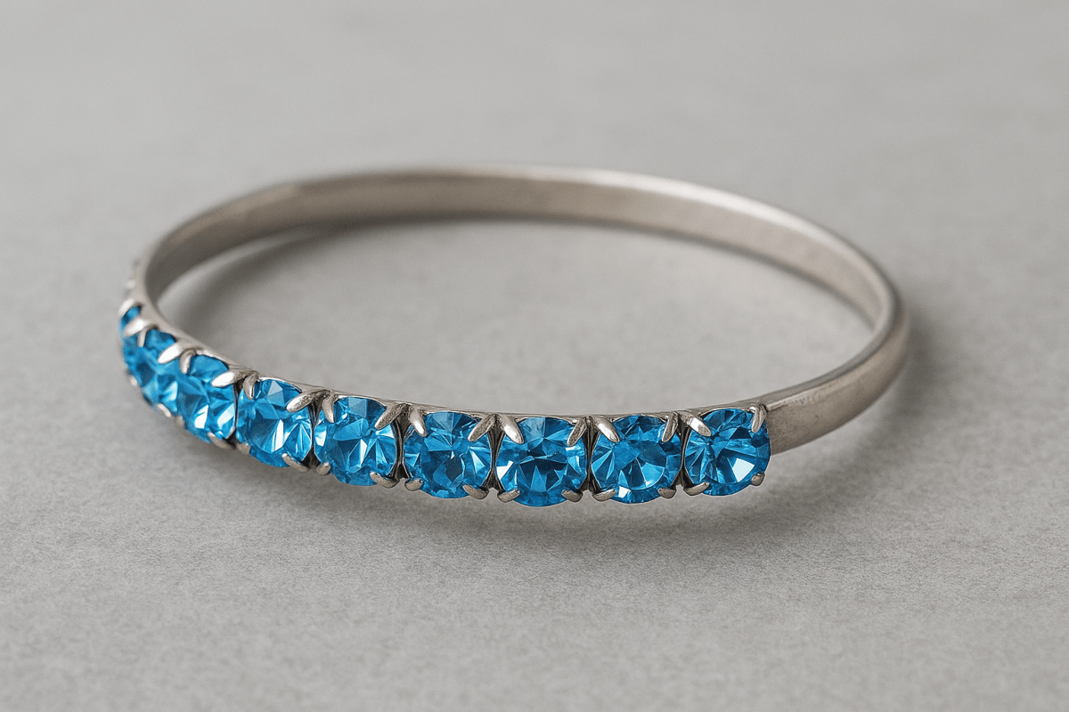 Symbolism and Meaning Behind Wearing a Silver Bracelet with Blue Stone – TCG London — Finest Pure Cashmere Clothing & Accessories
