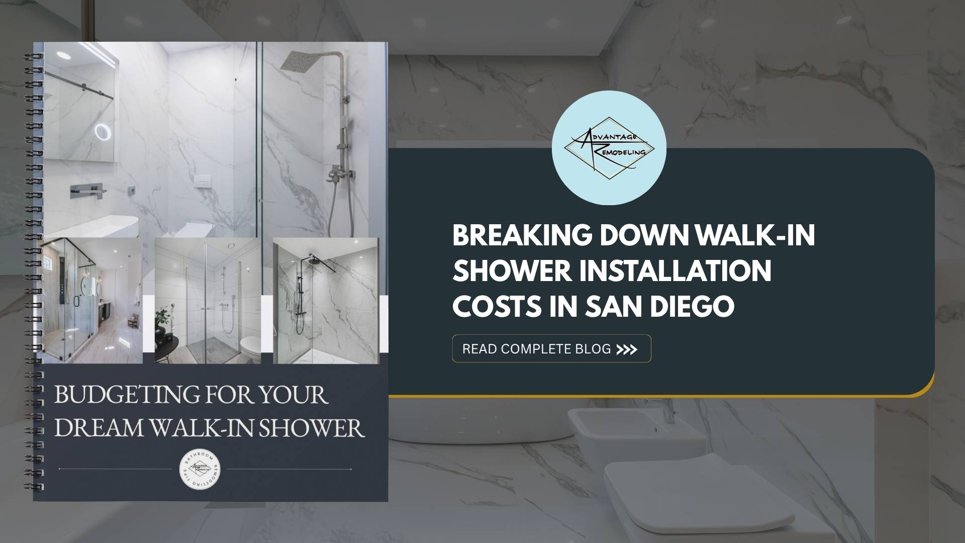 Cost to Install a Walk-In Shower in San Diego