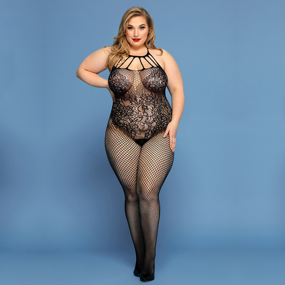 Cheap Plus Size Sexy Lingerie Black