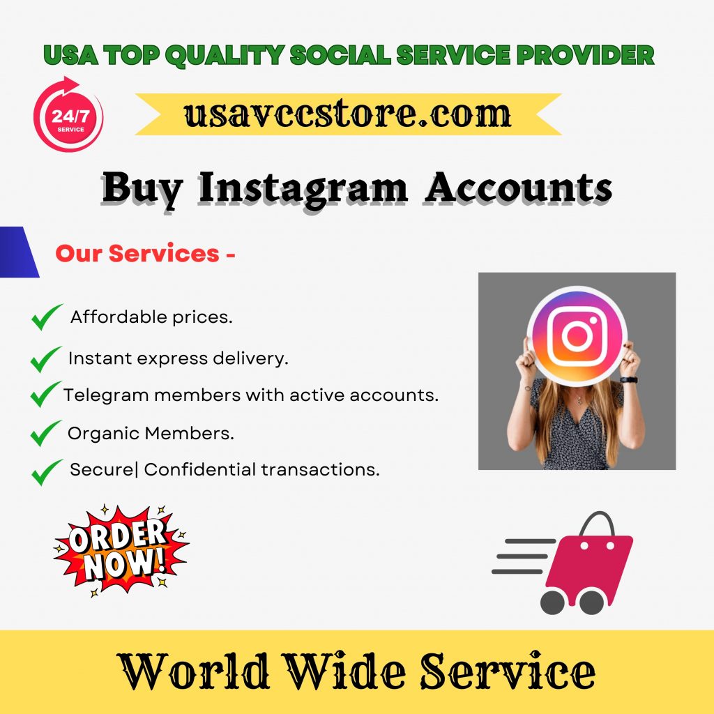 Buy Instagram Accounts - Instagram Accounts With Followers