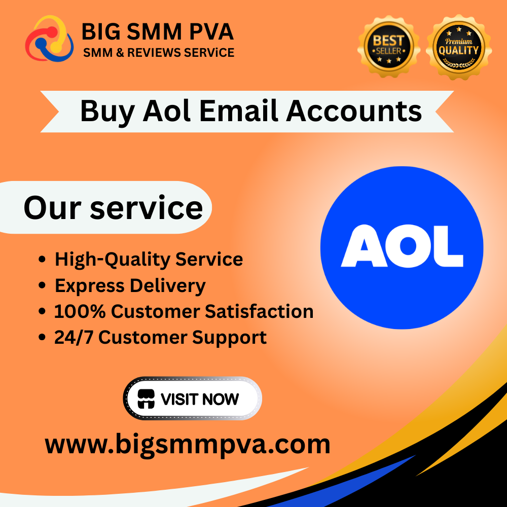 Buy Aol Email Accounts - 100% Verified (Old & Bulk)