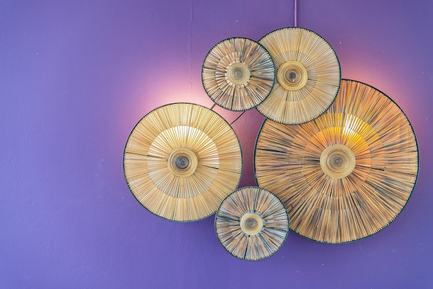 Patterned Lampshades: Add Color and Texture to Lighting