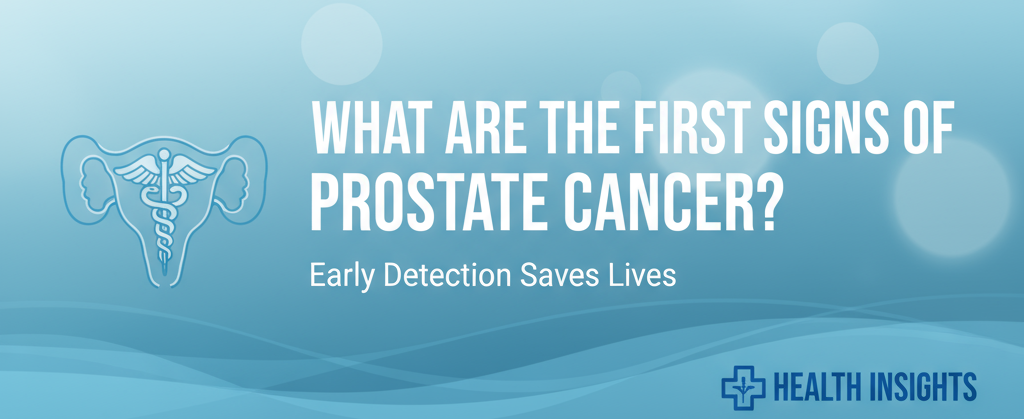 What are the first signs of a Prostate Cancer?
