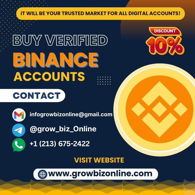 Buy Verified Binance Accounts - 100% Safe and Quick Access