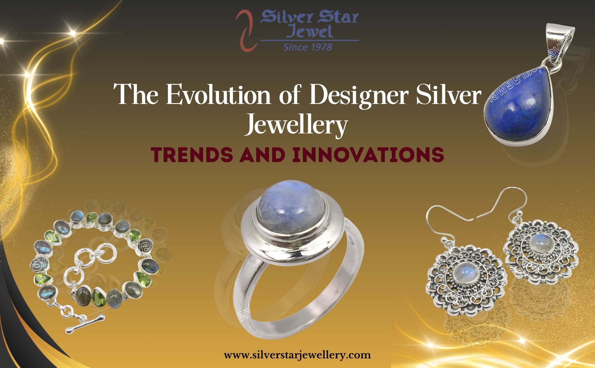 The Evolution of Designer Silver Jewellery: Trends and Innovations