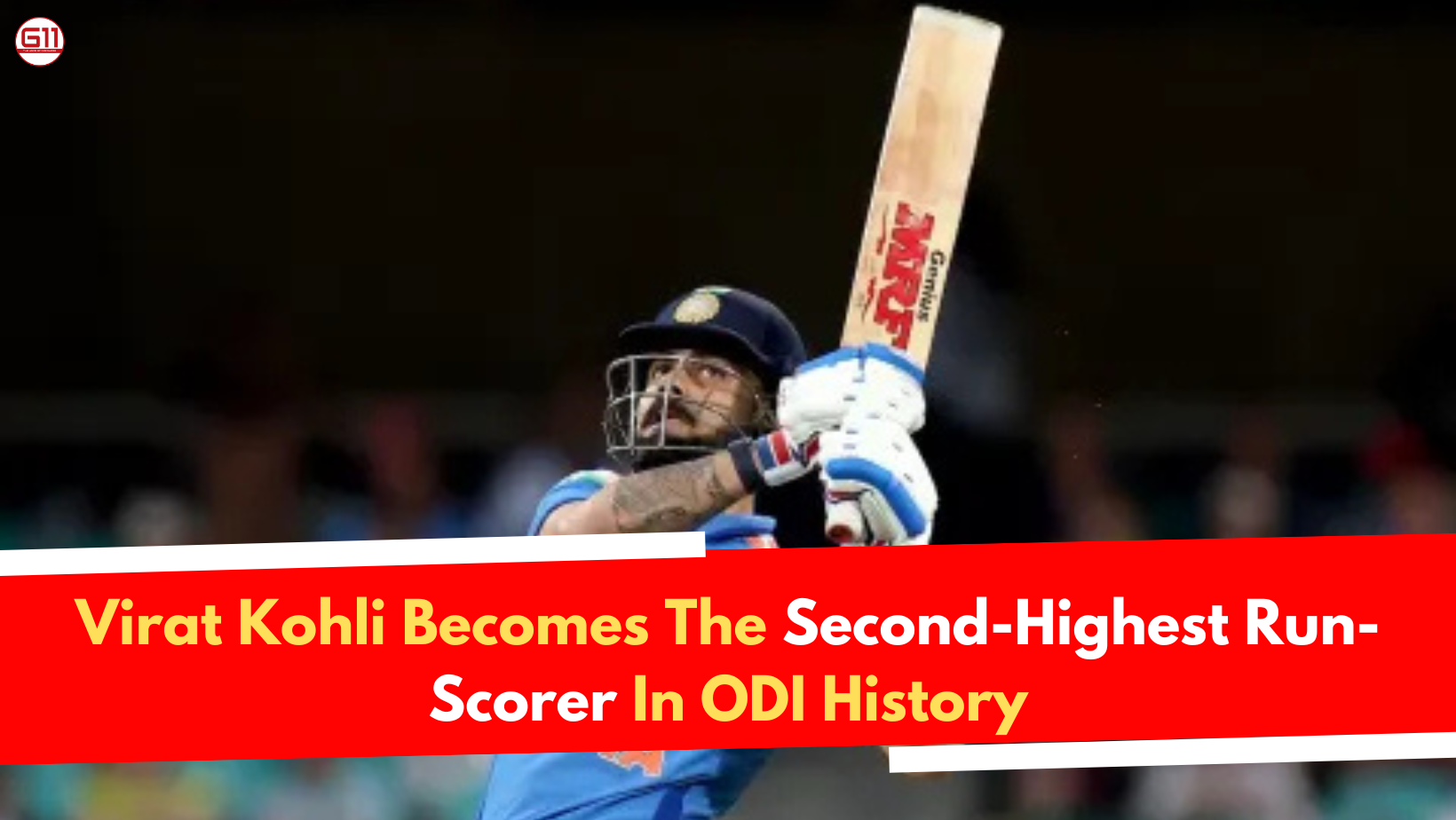 Virat Kohli Becomes The Second-Highest Run-Scorer In ODI History