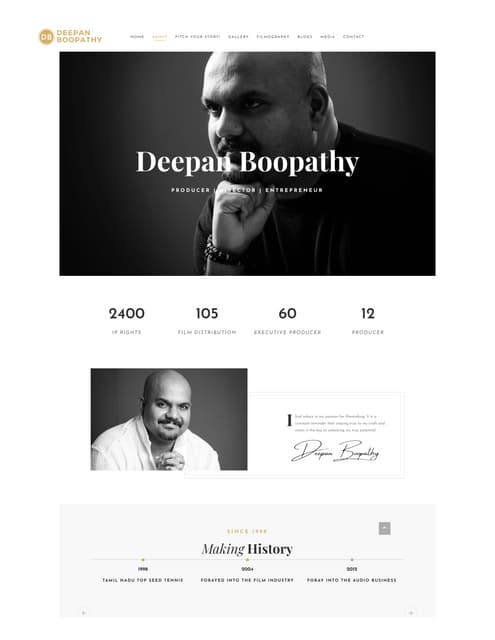 Deepanboopathy | Best Producer in Tamil Nadu | PDF