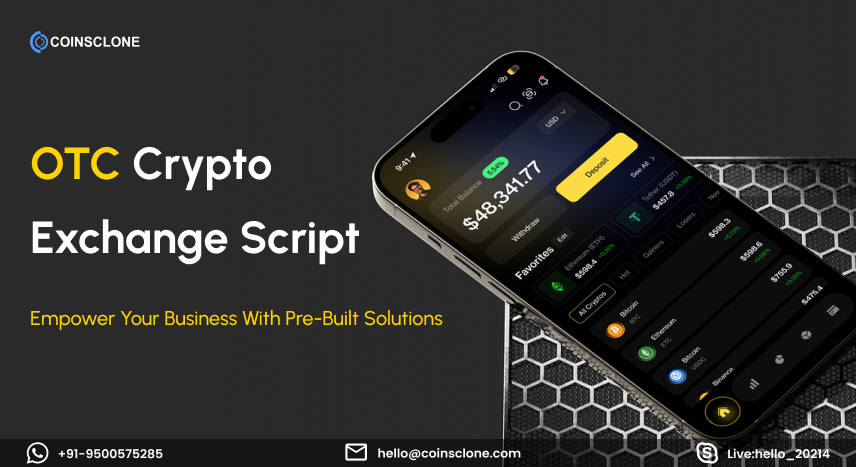 OTC Crypto Exchange Script | OTC Exchange Script