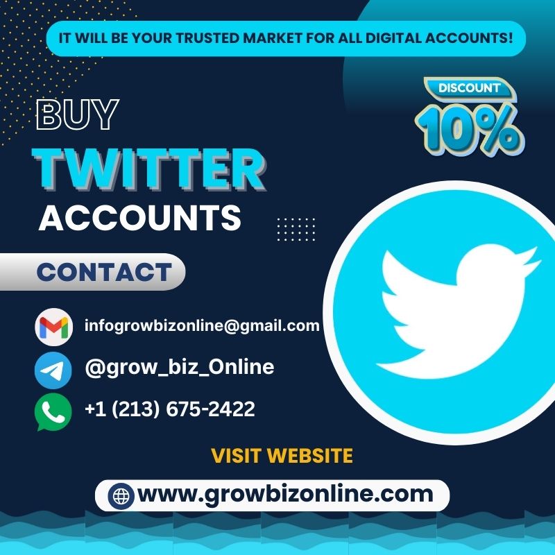 Buy Twitter Accounts - Instant Access with Real Followers