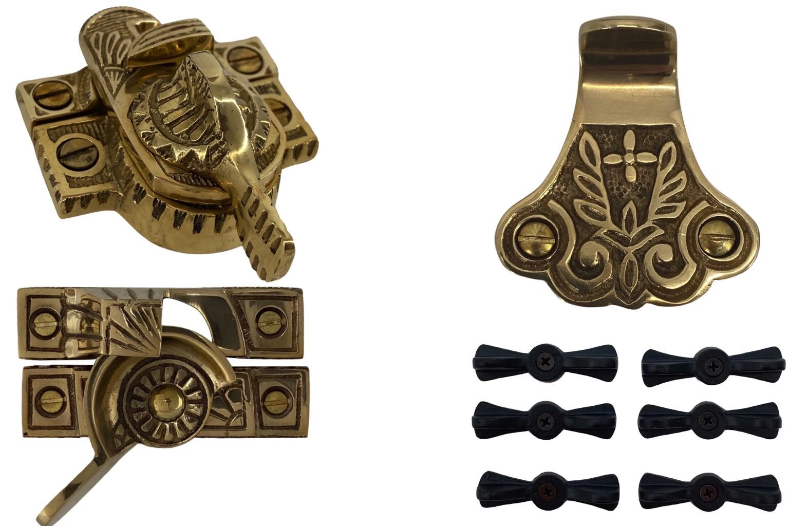 Blending Old Window Latches with Modern Interior Design  - The Kings Bay