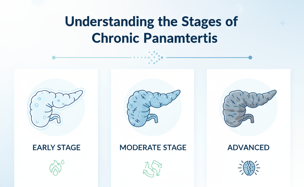 Sri Balaji Action Medical Institute | Best Hospital in Delhi NCR: Understanding the Stages of Chronic Pancreatitis