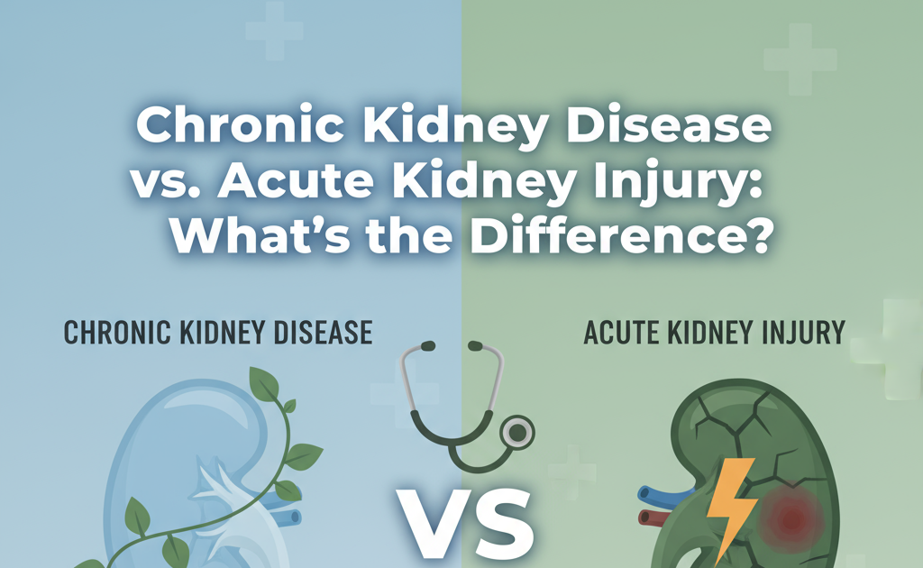 Sri Balaji Action Medical Institute | Best Hospital in Delhi NCR: Chronic Kidney Disease vs. Acute Kidney Injury: What’s the Difference?