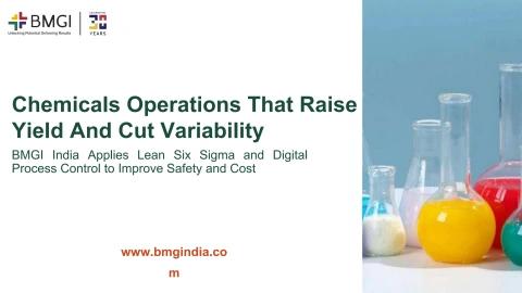 Chemicals Operations That Raise Yield and Cut Variability