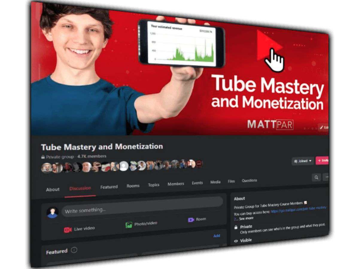 Tube Mastery Monetization Profile Picture