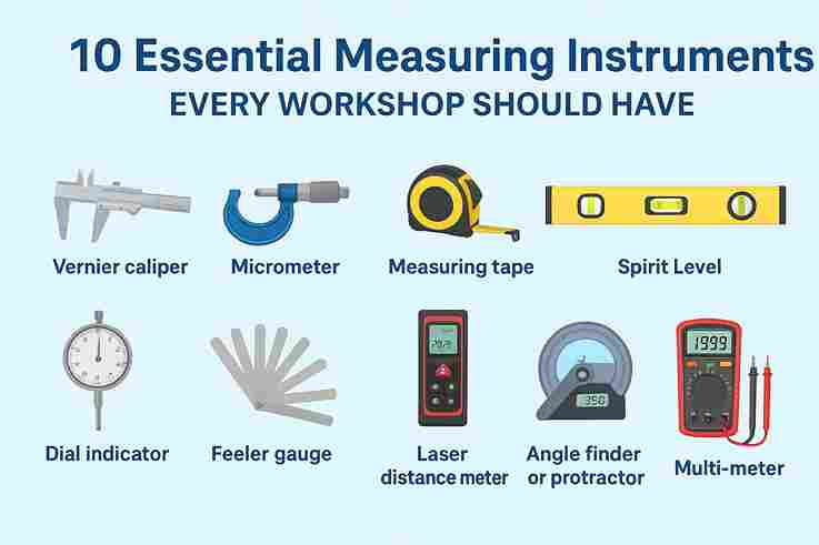 10 Essential Measuring Instruments Every Workshop Should Have - arhtrd
