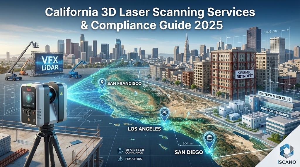 California 3D Laser Scanning Services & Compliance Guide 2025