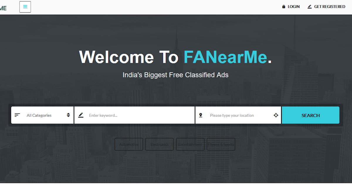 FANearMe: Free Classified Site in India for Posting Free Ads 2019