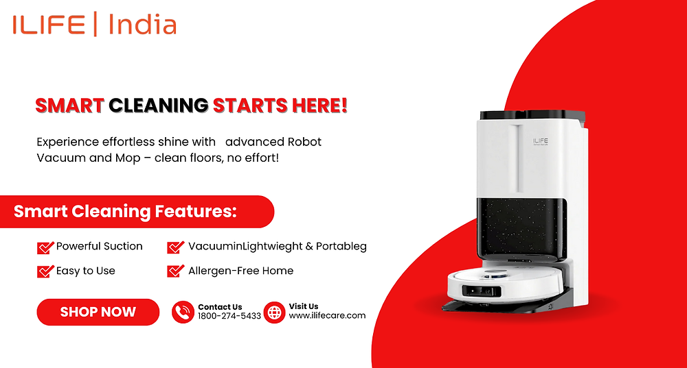 Smart Living Begins with an Automatic Vacuum Cleaning Robot