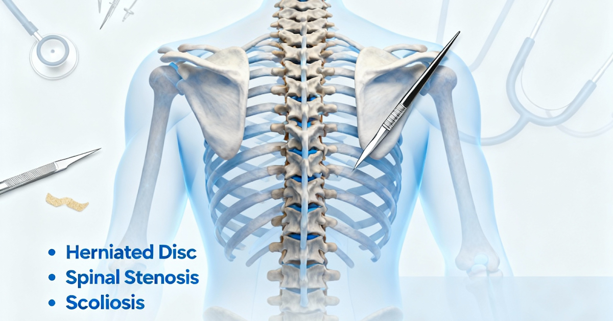 Sri Balaji Action Medical Institute | Best Hospital in Delhi NCR: Common Conditions That Require Spine Surgery