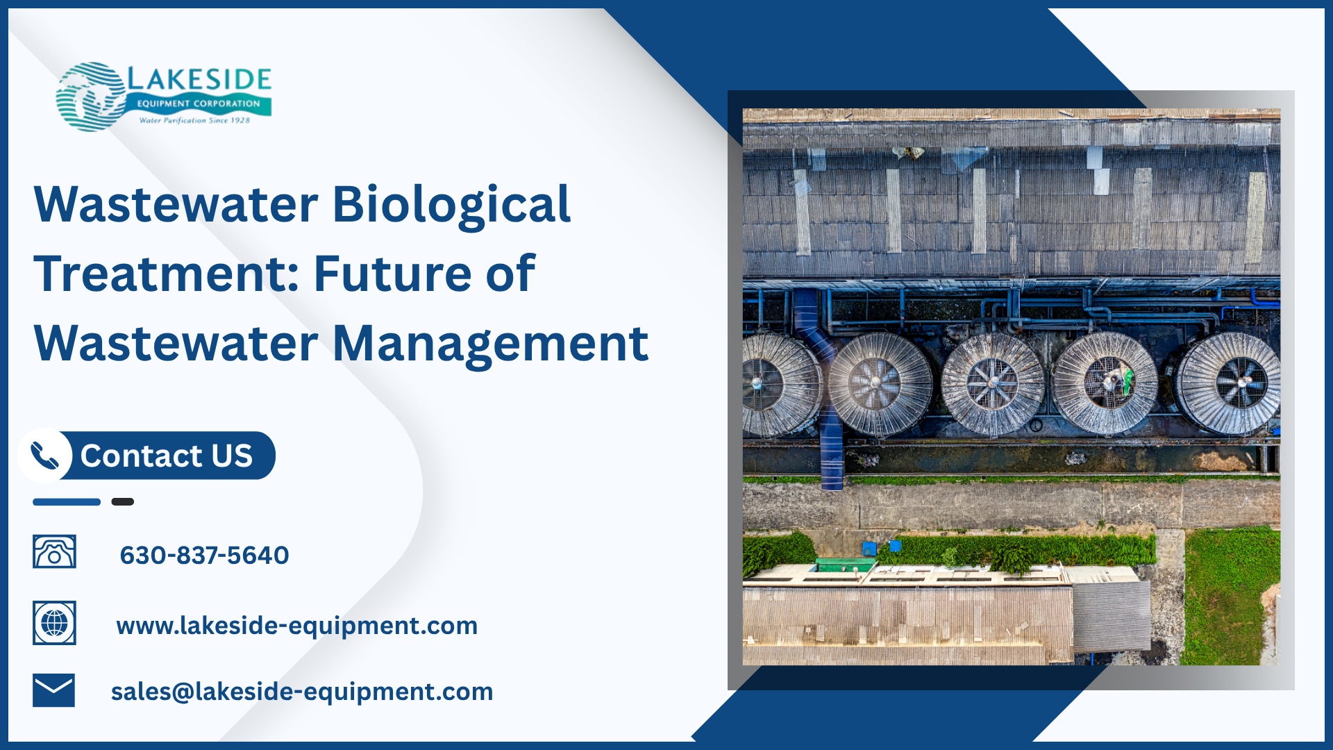 Wastewater Biological Treatment: Future of Wastewater Management   – Lakeside-Equipment