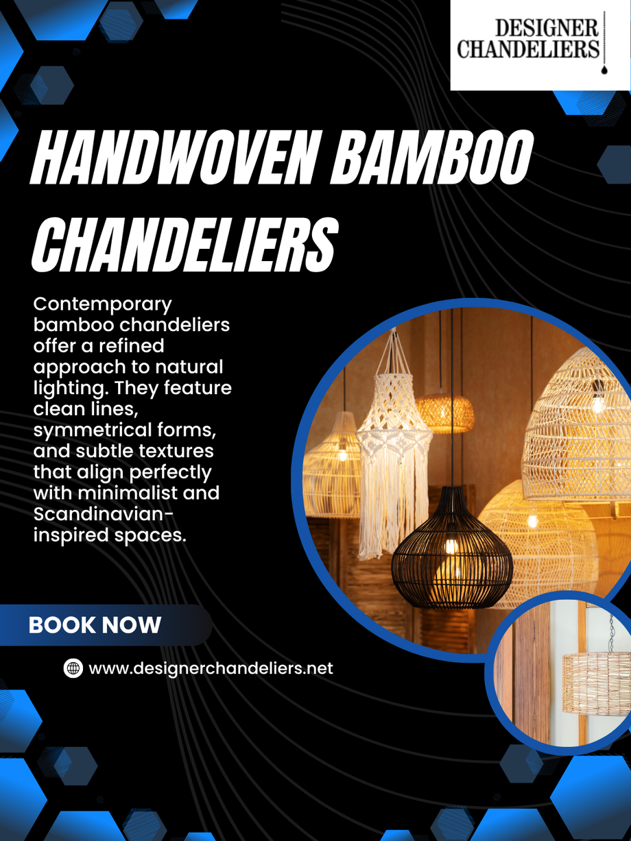 Elegant Bamboo Chandeliers Crafted to Bring Natural Warmth and Artisanal Detail into Modern Interior - JustPaste.it