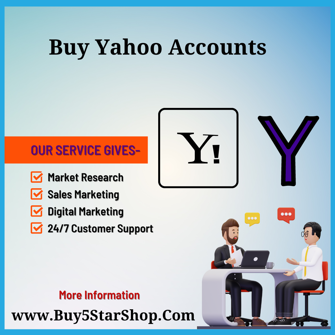 Buy Yahoo Accounts - (Aged & PVA)