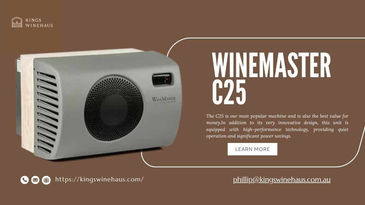 How Winemaster C25 Maintains Ideal Temperature and Humidity Levels
