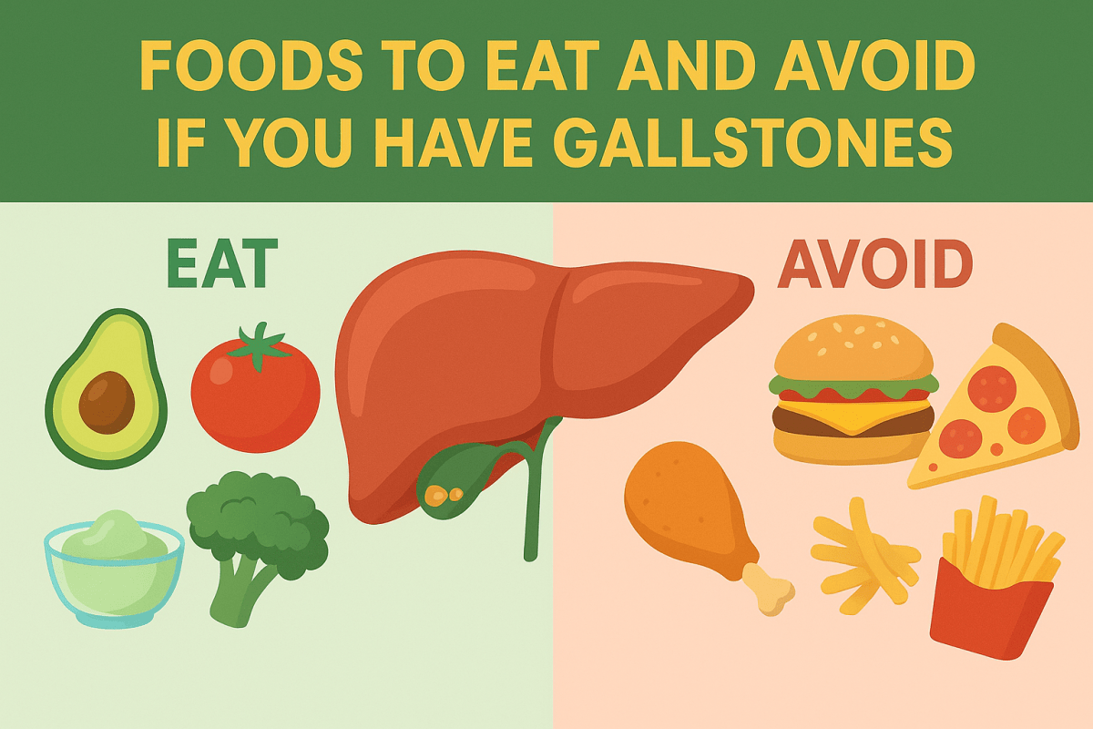 Foods to Eat and Avoid If You Have Gallstones – Sarvesh Health city