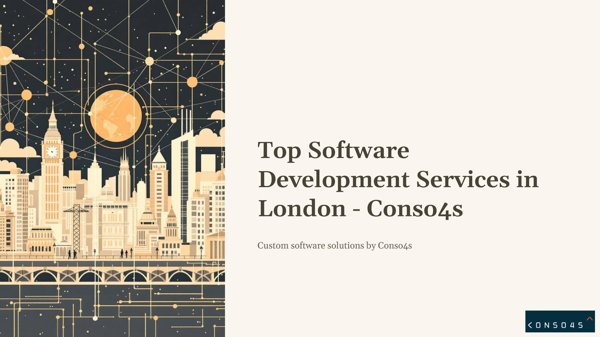 Top Software Development Services in London - Conso4s