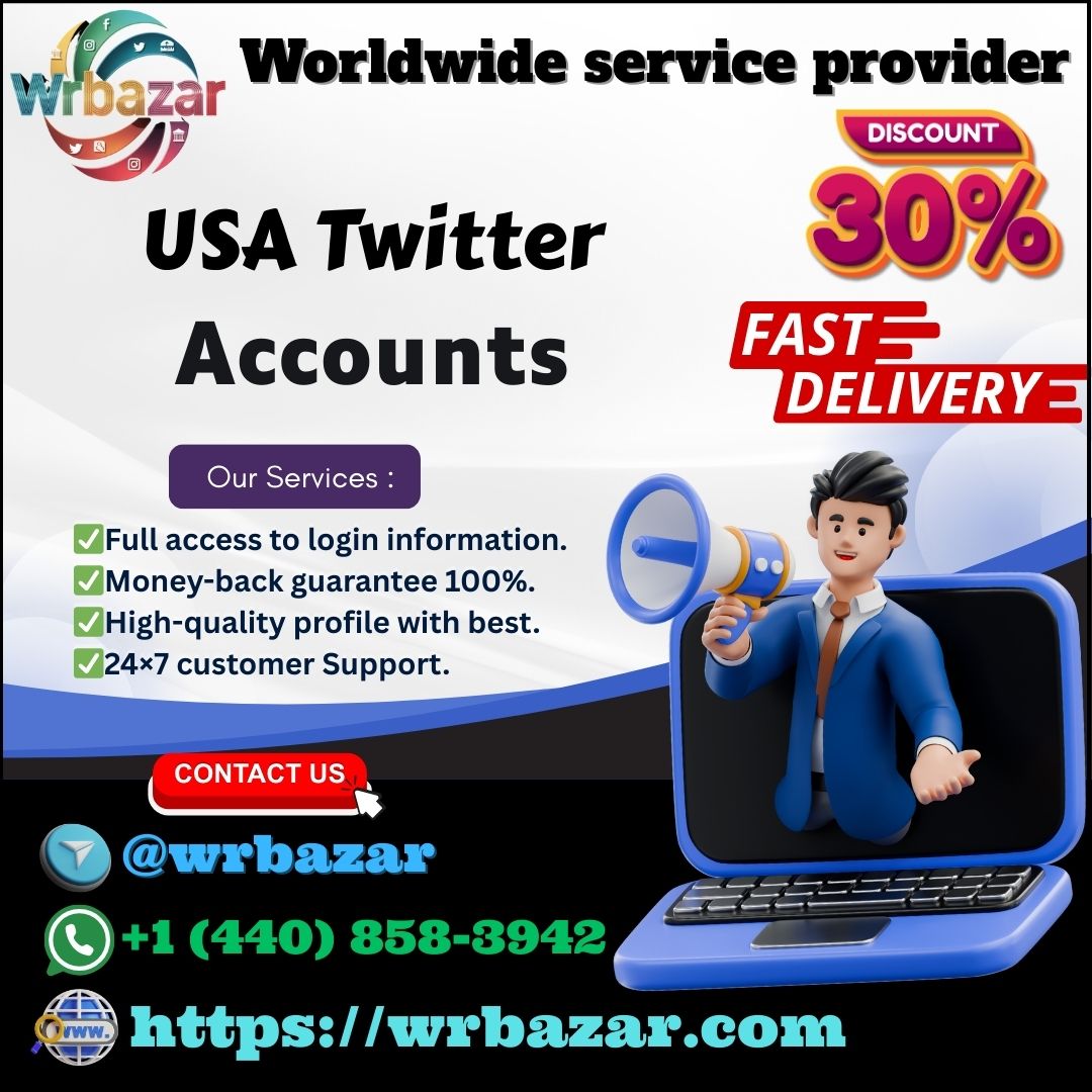 Twitter Accounts - 100% Best wrbazar